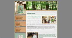 Desktop Screenshot of madereragascon.com.ar