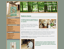 Tablet Screenshot of madereragascon.com.ar